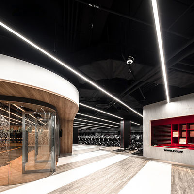 Un buon prezzo. Lampada lineare a LED dimmabile con 3 angolazioni laterali personalizzate per illuminazione interna in linea