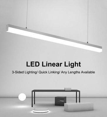 Good price Indoor LED Linear Light Fixture CRI Ra 80 2000lm For Ceiling online