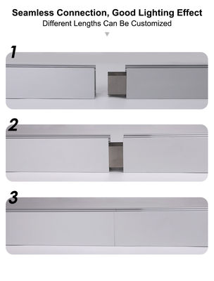 Good price Aluminum Linkable Linear LED Light Fixtures AC100V-240V High CRI Ra 80 online