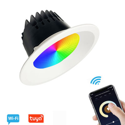Good price WIFI Bluetooth Smart LED Recessed Lighting , Commercial Recessed Downlight With ZigBee online