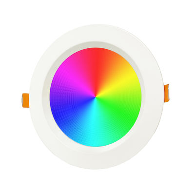 Good price Zigbee Changeable Smart LED Downlights RGBCW 20W-40W 90° Beam Angle online